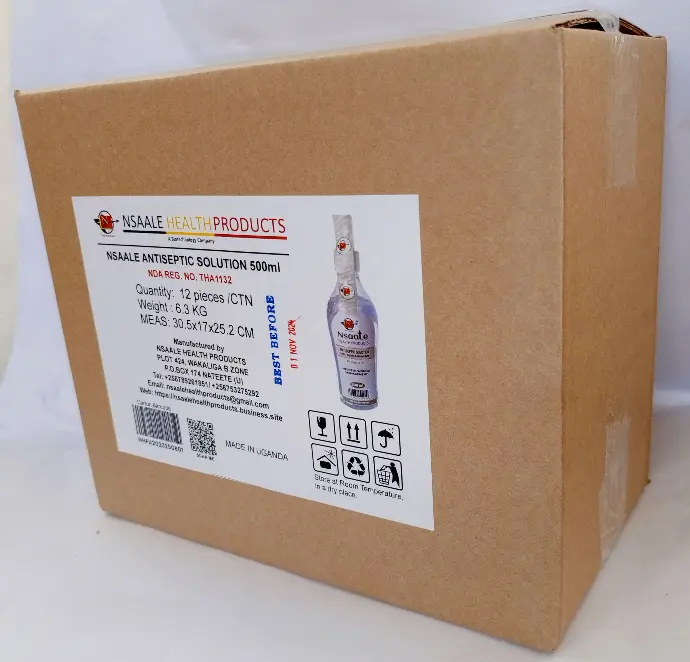 Nsaale Antiseptic Solution 500 ml Carton