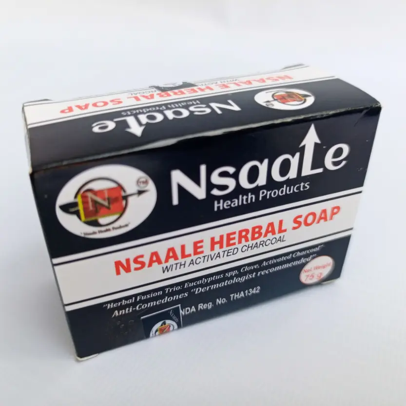 Nsaale Herbal Soap with Activated Charcoal