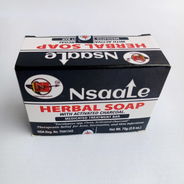 Nsaale Herbal Soap with Activated Charcoal