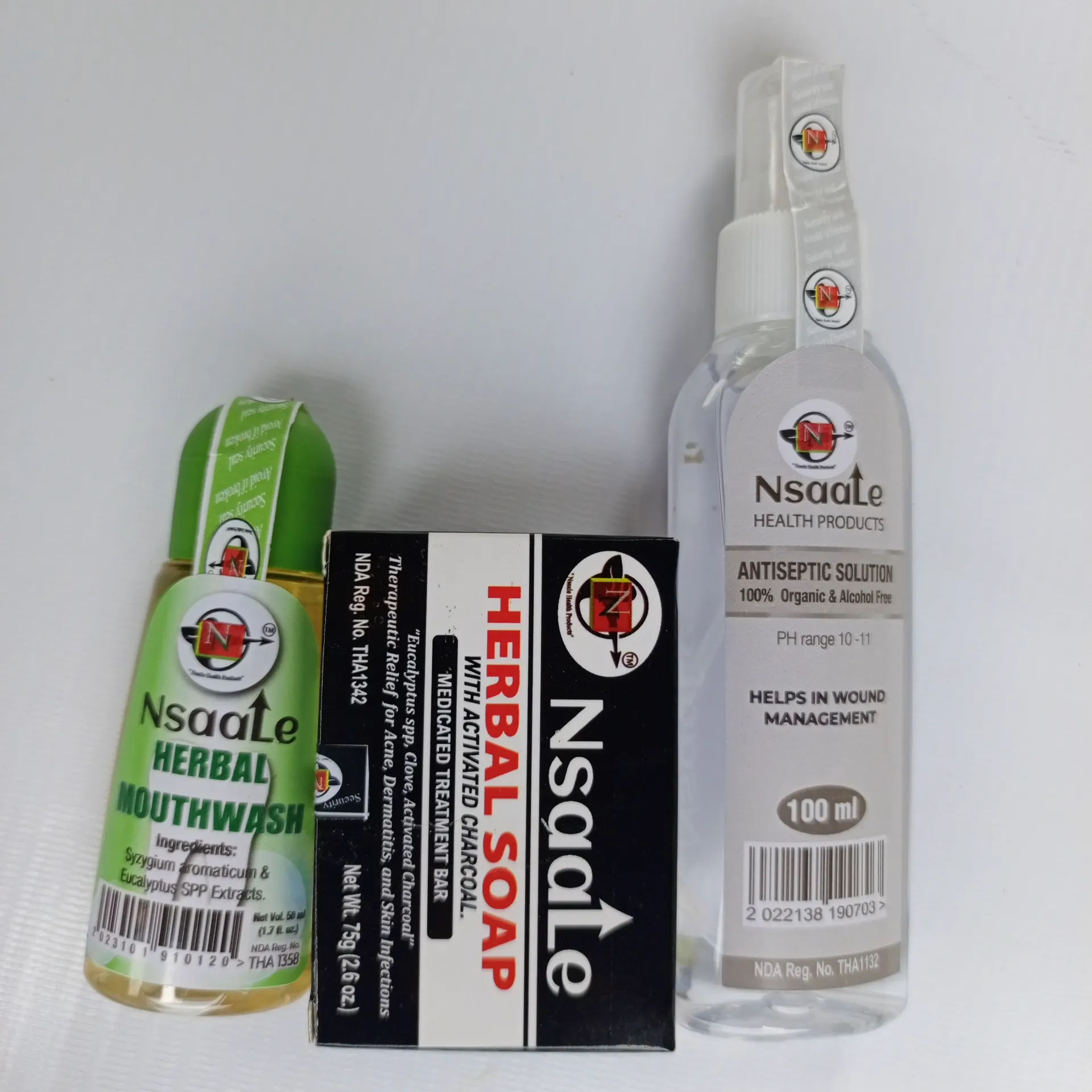 Mini Combo 34: The Nsaale Bio-Active Hygiene & Dermal Defense Trio