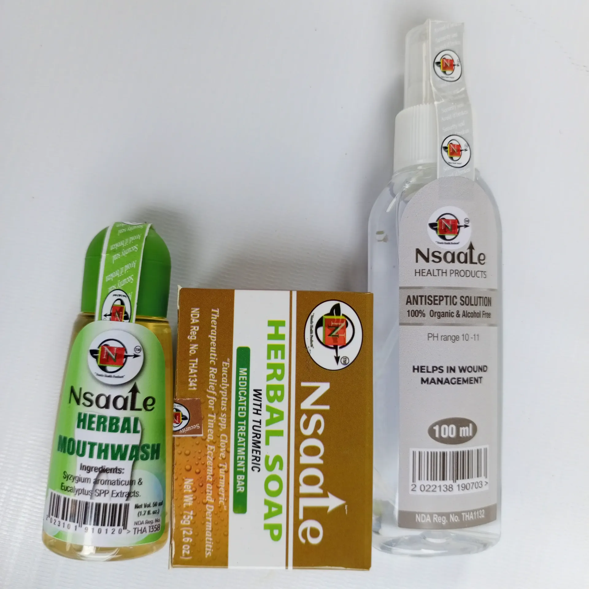 Mini Combo 35: The Nsaale Bio-Active Dermal & Oral Defense Trio